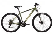 Велосипед FOXX 27.5" CAIMAN зеленый,сталь, размер 16" - КОЛОРЛОН ВТД Новосибирск