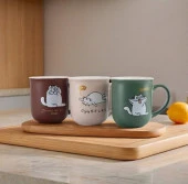 DMM011  Кружка FUNNY CATS 400мл - КОЛОРЛОН ВТД Новосибирск