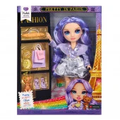 74230 Рейнбоу Хай Кукла Виолет в Париже с аксессуарами, фиолетовая Rainbow High - КОЛОРЛОН ВТД Новосибирск