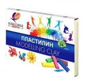 Пластилин 24цв.,480гр. ЛУЧ "Классика" 28С 1642-08 - КОЛОРЛОН ВТД Новосибирск