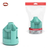 53683  ПОДСТАВКА Д/РУЧЕК И КАРАНДАШЕЙ ERICH KRAUSE® MINI DESK. PASTEL MINT, МЯТНЫЙ /8/ - КОЛОРЛОН ВТД Новосибирск