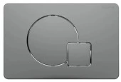 Кнопка KDI-0000070(QC-1) Оружейная сталь матовая (клавиши круг/квадрат), 162*244 мм - КОЛОРЛОН ВТД Новосибирск