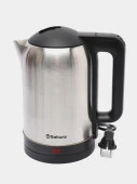 SAKURA чайник электр SA-2121BS (2.0) серебр+черн д - КОЛОРЛОН ВТД Новосибирск