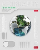 48Т5вмВd1_36024 Тетрадь предм. 48л А5ф  Обл. мел.карт. выб лак -Техно- ГЕОГРАФИЯ - КОЛОРЛОН ВТД Новосибирск