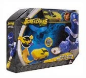 36574Дикие Скричеры. Бластер для дисков синий+машинка TM Screechers Wild - КОЛОРЛОН ВТД Новосибирск