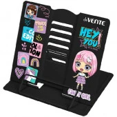 Подставка для книг deVENTE "Fancy Girl" 8063417 металл.,15,4*15,2см - КОЛОРЛОН ВТД Новосибирск