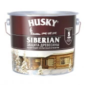 HUSKY SIBERIAN Антисептик полуматовый белый (2,7л; 3шт) - КОЛОРЛОН ВТД Новосибирск
