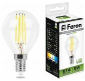 5W 230V E14 4000K, LB-61 Feron - КОЛОРЛОН ВТД Новосибирск