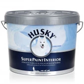 HUSKY SUPER PAINT INTERIOR Краска интерьерная (9л) База С - КОЛОРЛОН ВТД Новосибирск