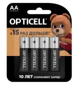 Батарейки OPTICELL Basic AA 4шт NEW - КОЛОРЛОН ВТД Новосибирск
