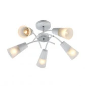 Люстра Escada 1109/5P Е14*40W White/Chrome - КОЛОРЛОН ВТД Новосибирск