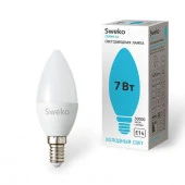 42LED-C35-7W-230-4000K-E14 Лампа - КОЛОРЛОН ВТД Новосибирск
