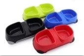 Миска NUNBELL д/животных двойная 2х300мл 28х14х6см микс арт.30919-0136 Код262194 - КОЛОРЛОН ВТД Новосибирск