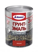 Грунт-эмаль '3 в 1' по ржавчине красный Диола 1.7кг/жест. банка - КОЛОРЛОН ВТД Новосибирск