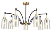 Люстра  Escada 1166/7P E14*40W Brass/Black - КОЛОРЛОН ВТД Новосибирск