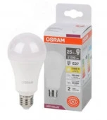 25W LED Value Грушевидная 25Вт (замена 200Вт), 2000Лм, 3000К, E27 OSRAM - КОЛОРЛОН ВТД Новосибирск