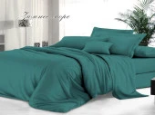 КПБ 2-ный "Макси" "Sateen De Luxe", сатин гладкокрашеный, Зимнее море - КОЛОРЛОН ВТД Новосибирск