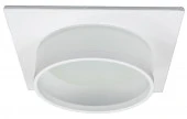 Точка 15W 230V GX53, белый, квадрат, без лампы, DL501 - КОЛОРЛОН ВТД Новосибирск