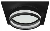 Точка 15W 230V GX53, черный, квадрат, без лампы, DL503 LUNA - КОЛОРЛОН ВТД Новосибирск
