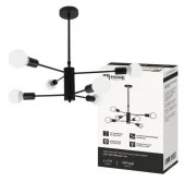 Люстра LOFT SPUTNIK-6E27-BL 6хЕ27 черный IN HOME - КОЛОРЛОН ВТД Новосибирск
