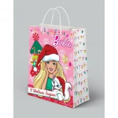 259778  Веселый Праздник. Barbie. С Новым Годом! Пакет подарочный 33х46х20см, в пак. уп-12шт в кор.6 - КОЛОРЛОН ВТД Новосибирск