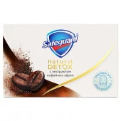 SAFEGUARD Мыло туалетное  Natural Detox С Экстрактом Кофейных Зерен с антибактериальн эффектом 110г - КОЛОРЛОН ВТД Новосибирск
