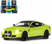 JB1251595 ТМ "Автопанорама" Машинка мет. 1:32 BMW M4 (G82) желтый,откр.дв,свет,звук,инерция - КОЛОРЛОН ВТД Новосибирск