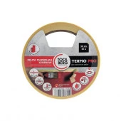 Лента малярная клейкая на крепированной бумаге TERMOPRO, 50мм х 25м, Россия, PQ - КОЛОРЛОН ВТД Новосибирск