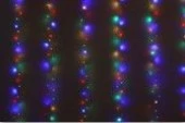 Гирлянда электрическая Занавес 3х3м 300LED контроллер, мультиколор арт.10922-8135 Код270413 - КОЛОРЛОН ВТД Новосибирск