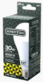 30W Лампа КРЕПТОН LED A65 30W E27 4000K - КОЛОРЛОН ВТД Новосибирск