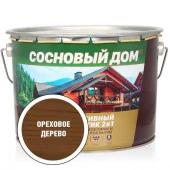 ПРОФСТАНДАРТ СОСНОВЫЙ ДОМ Декоративно-защитный состав для древесины ореховое дерево (9л) - КОЛОРЛОН ВТД Новосибирск