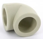 Колено 90  Д=32 (FV-PLAST) серый (Чехия) (10/80) - КОЛОРЛОН ВТД Новосибирск