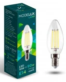 10W MODELUX ML2850- С35-10W-Е14-4500 clear - КОЛОРЛОН ВТД Новосибирск