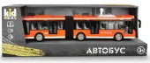 YK-2104 Игрушка  автобус гармошка KID ROCKS, масштаб 1:16, со звуком и светом, инерц. механизм - КОЛОРЛОН ВТД Новосибирск