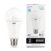 ***30W Gauss Elementary A67 30W 2390lm 6500K E27 LED - КОЛОРЛОН ВТД Новосибирск