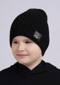 CLEVER 444167ап Шапка детская, 52-54, Черный - КОЛОРЛОН ВТД Новосибирск