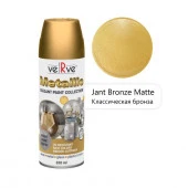 Краска VERVE METALLIC 889-0910 бронзовая классическая п/матовая, спрей 520мл - КОЛОРЛОН ВТД Новосибирск