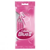 Gillette Blue II ЖЕНСКИЙ (пакет 5шт) одноразовые станки - КОЛОРЛОН ВТД Новосибирск