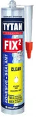 TYTAN Professional  Fix² Clear клей-герметик 290 мл - КОЛОРЛОН ВТД Новосибирск