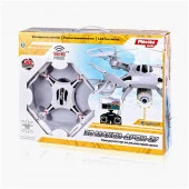 Квадрокоптер р/у Mioshi Tech "3D Макси-дрон-27" (27,5 см,камера 0,3 Мп,3D перевор.,реж.выравн.,USB,з - КОЛОРЛОН ВТД Новосибирск