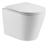 Унитаз Calypso подвесной 515*355*365мм, торнадо микролифт, быстросъем CS53UQ-OK - КОЛОРЛОН ВТД Новосибирск