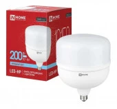 Лампа LED-HP-PRO 200Вт 230В E27 с адаптером Е40 6500К 19150Лм IN HOME О - КОЛОРЛОН ВТД Новосибирск