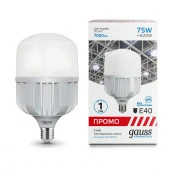 Лампа Gauss Elementary T140 75W 7000lm 6500K E40 Promo LED - КОЛОРЛОН ВТД Новосибирск