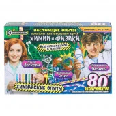 414325 Набор опытов и экспериментов 80-в-1, 7-9 классы IQ Эксперимент в кор.16шт - КОЛОРЛОН ВТД Новосибирск