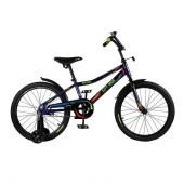 CR-B2-0220DBL	Детский велосипед City-Ride Spark , рама сталь , диск 20 сталь ,  цвет синий - КОЛОРЛОН ВТД Новосибирск