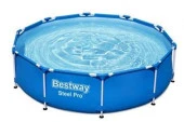 Бассейн Bestway каркасный 305x76см 4678л, ф-насос (220-240В), совместим с картриджем 58093(I) 220-24 - КОЛОРЛОН ВТД Новосибирск