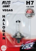 Галогенная лампа AVS Vegas в блистере H7.12V.55W.1шт. - КОЛОРЛОН ВТД Новосибирск