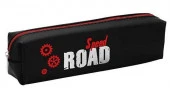 Пенал силикон КОКОС 200*50*40 "Speed road" 250372 прямоуг.,1отд. - КОЛОРЛОН ВТД Новосибирск