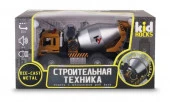 AB-2303 Игрушка-бетономешалка KID ROCKS, масштаб 1:32, со звуком и светом, пружин. механизм - КОЛОРЛОН ВТД Новосибирск