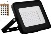 29701 LL-611 2835SMD 20W RGB с пультом ДУ AC220V/50Hz IP65, черный - КОЛОРЛОН ВТД Новосибирск